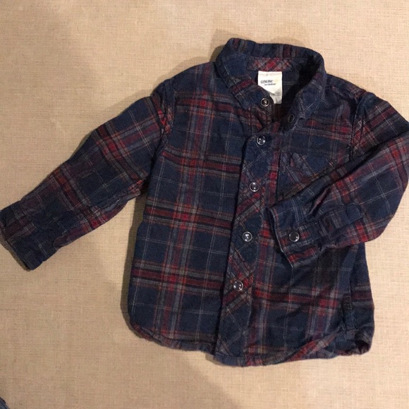 Genuine Kids from Oshkosh Baby Boy 2pc outfit Shirt and Jeans - Picture 3 of 5